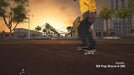 Session Skate Sim Deluxe Edition gameplay featuring a skater performing tricks at sunset in a vibrant city setting. Unlock exclusive content with your Session Skate Sim Xbox One or Series X/S key from RushGame.co and enjoy seamless digital delivery