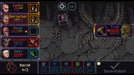 Screenshot from Slice and Dice on Steam, showing a tactical turn-based battle against a troll with multiple party members and pixel-art graphics. Buy Slice and Dice Steam Key at RushGame.co for instant digital code delivery and start your adventure today