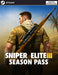 Cover art for Sniper Elite 3 Season Pass Steam Key, featuring the main character in a desert setting with rifle slung on his back. Get your Sniper Elite 3 DLC key instantly at RushGame.co and expand your World War II experience