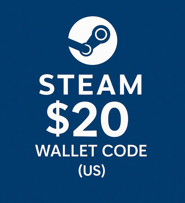 20 dollar us steam gift card cover promotional