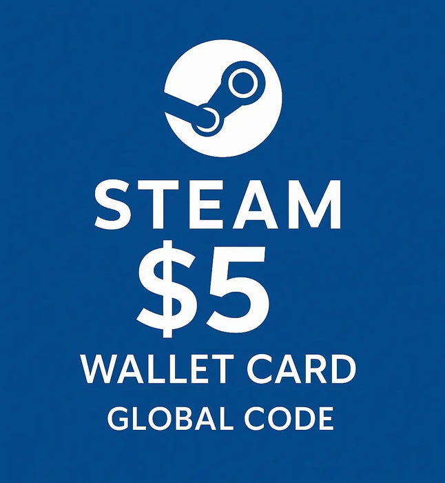 Steam Wallet Card 5$ | Global Digital Code