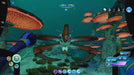 Terrifying underwater scene with a massive Reaper Leviathan attacking in Subnautica. Secure your Subnautica Xbox One Key at RushGame.co and face the ocean’s dangers.
