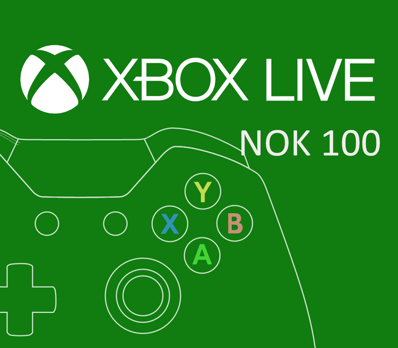 XBOX Live 100 NOK Prepaid Card NO